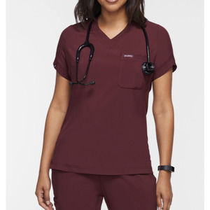 Jaanuu Sangria Scrub Set